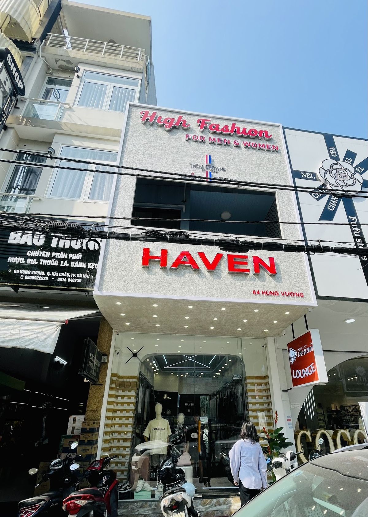 Haven fashion . Hùng Vương 다낭 의류 가방, Da Nang
