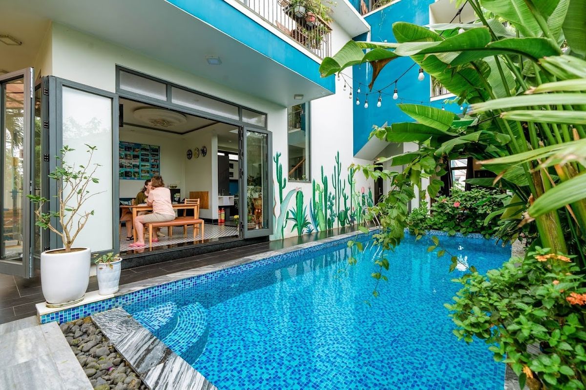 An Bang MQ Villa exterior in Hoi An Old Town