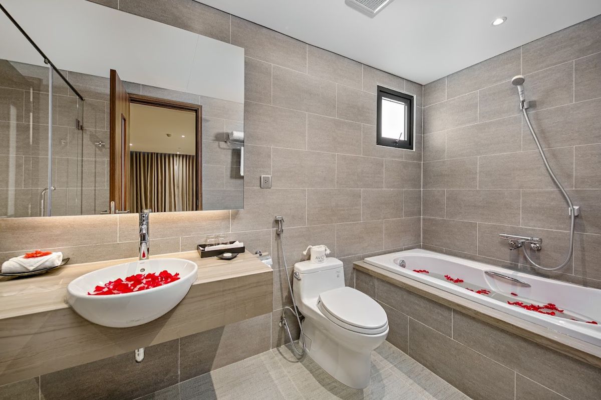 AVORA Boutique Hotel room interior in Da Nang City Centre