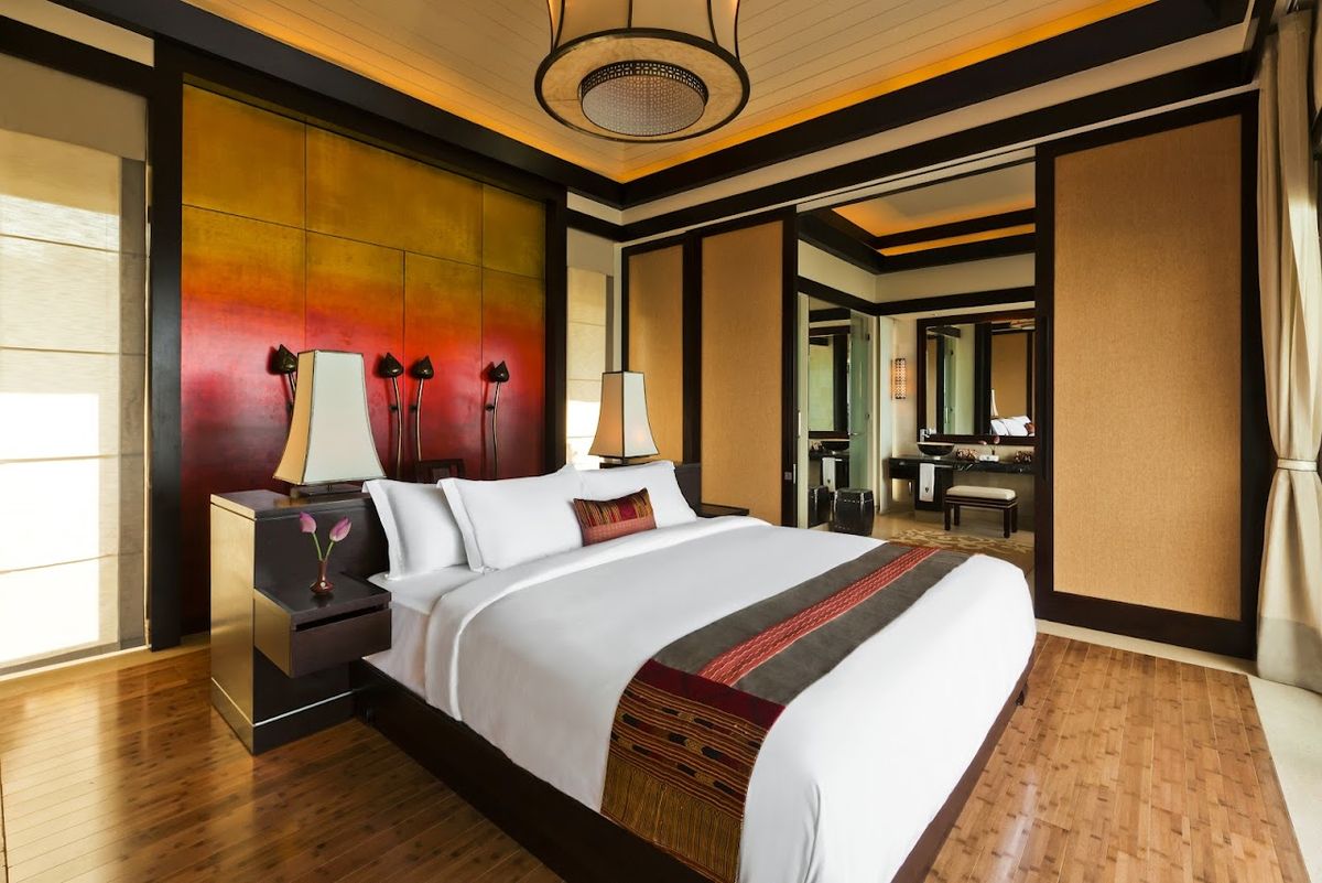 Banyan Tree Lang Co Vietnam pool and grounds in Hoi An Old Town