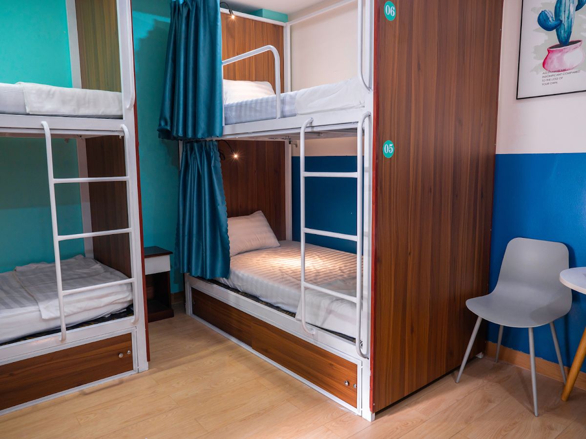 Boo HOSTEL room interior in My Khe Beach