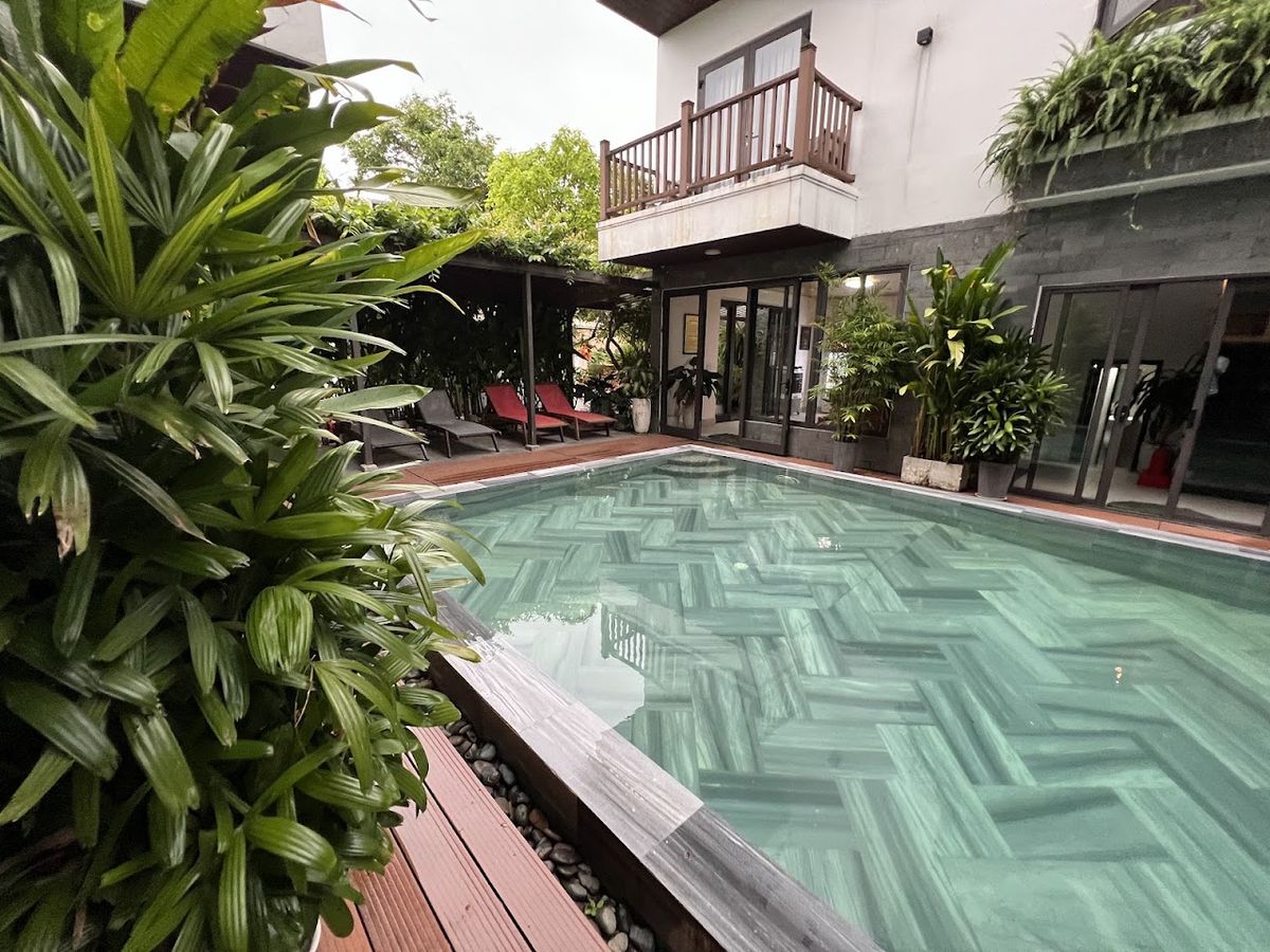 December Hoi An Villa exterior in Hoi An Old Town