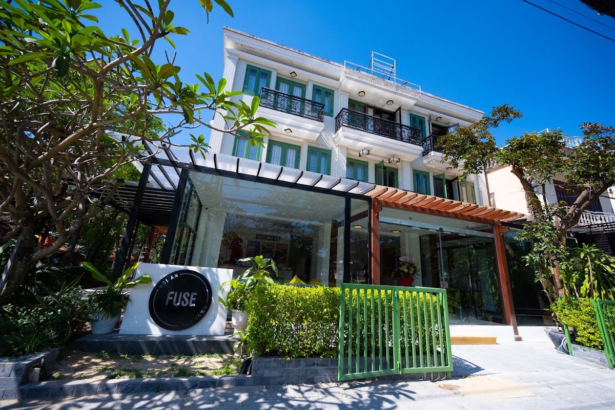 FUSE Old Town Hoi An Hostel exterior in Hoi An Old Town