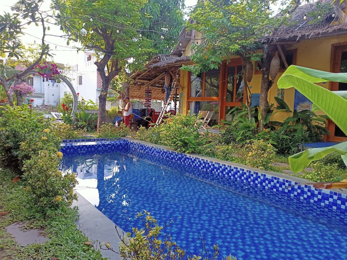 La Belle Anbang Seaside Hideaway room interior in An Bang Beach