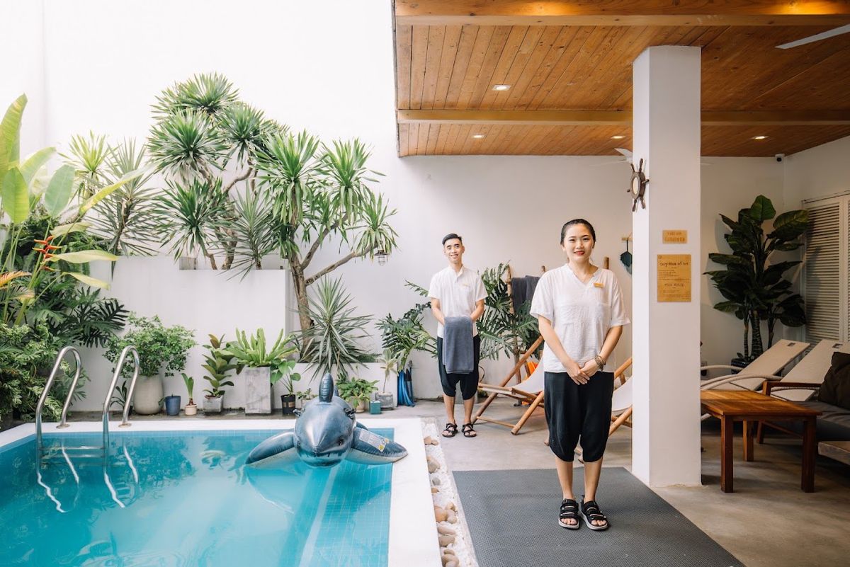 LaDa's House room interior in Da Nang City Centre