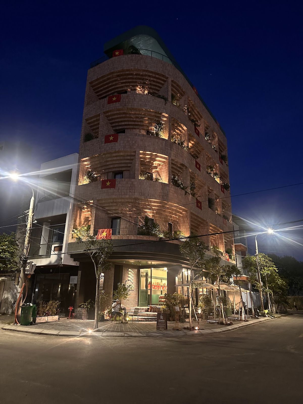 Olwen Boutique Hotel exterior in Non Nuoc