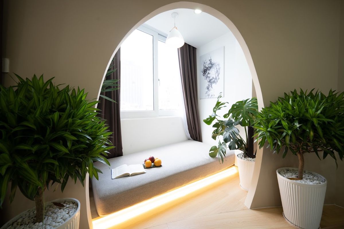 Q-Apartment Da Nang room interior in Da Nang City Centre