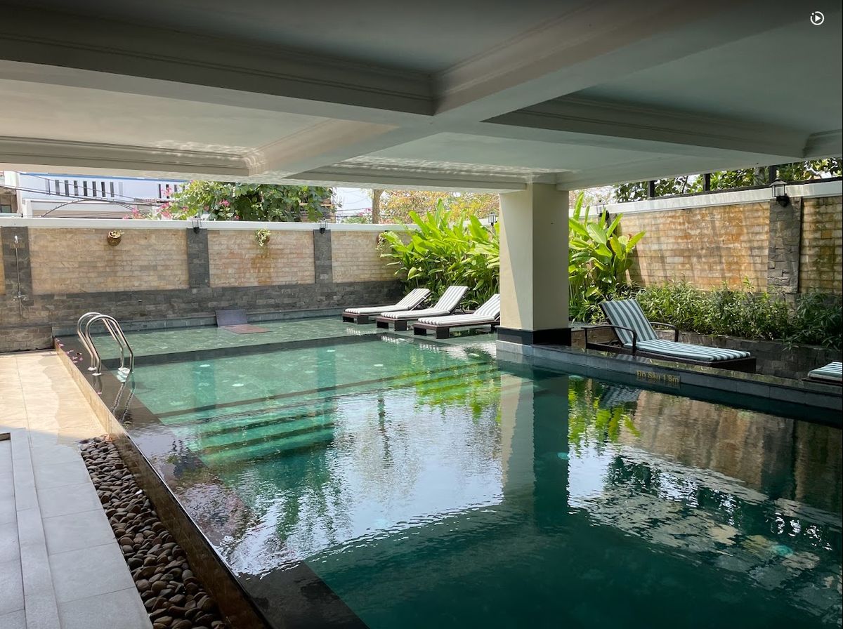 Royal Riverside Hotel room interior in Hoi An Old Town