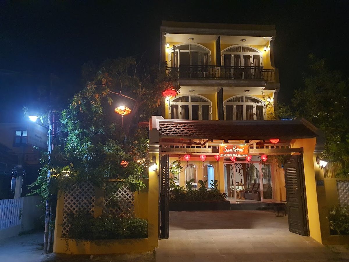 SAM Retreat Villa exterior in Cua Dai