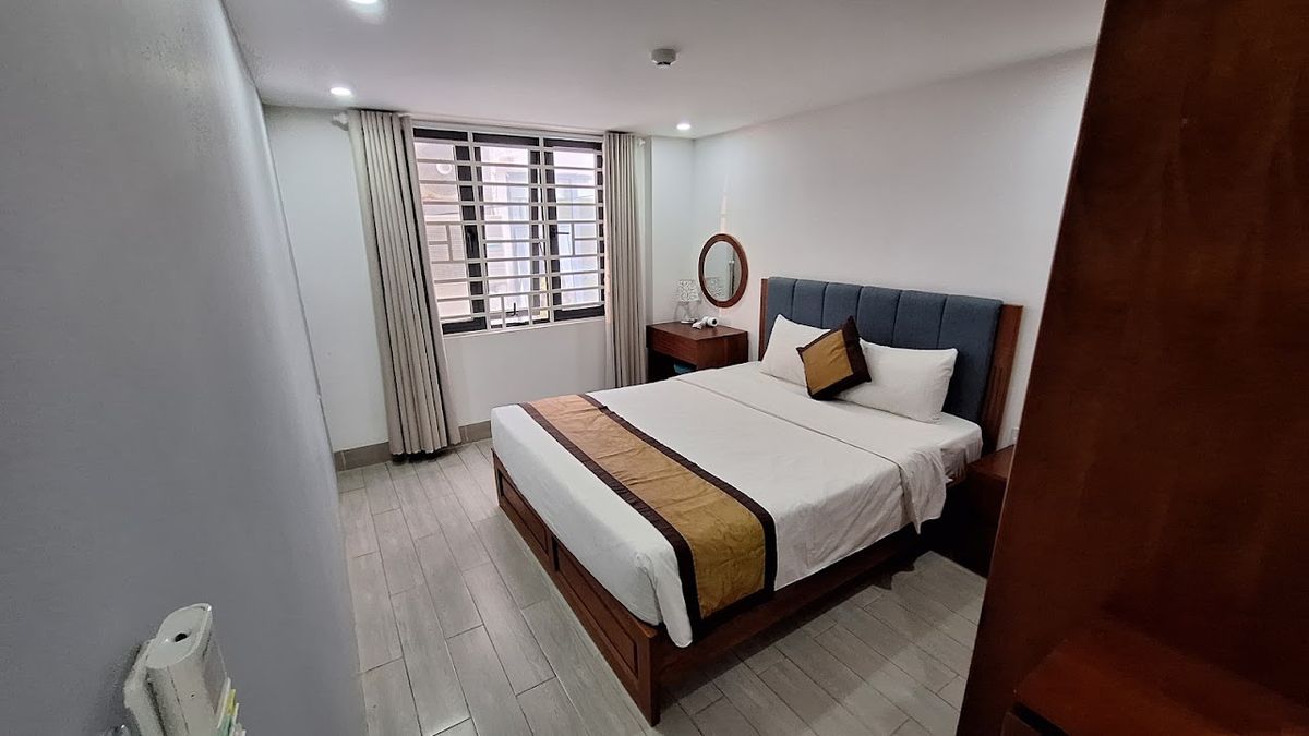 Sea Swan Apartment and Hotel room interior in An Thuong