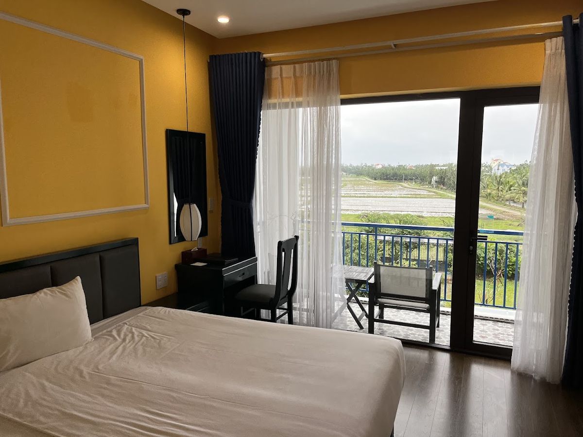 Serene Nature Boutique Resort & Spa pool and grounds in Cua Dai