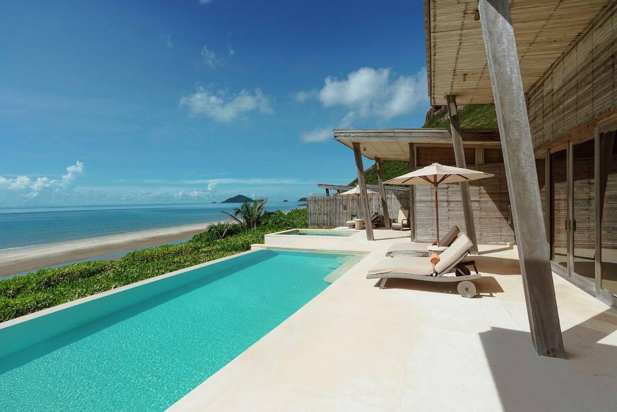 Six Senses Con Dao room interior in Hoi An Old Town
