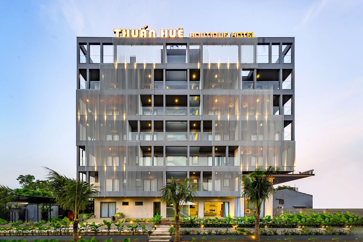 Thuấn Huê Boutique Hotel - Near Vinpearl Nam Hội An exterior in Hoi An Old Town