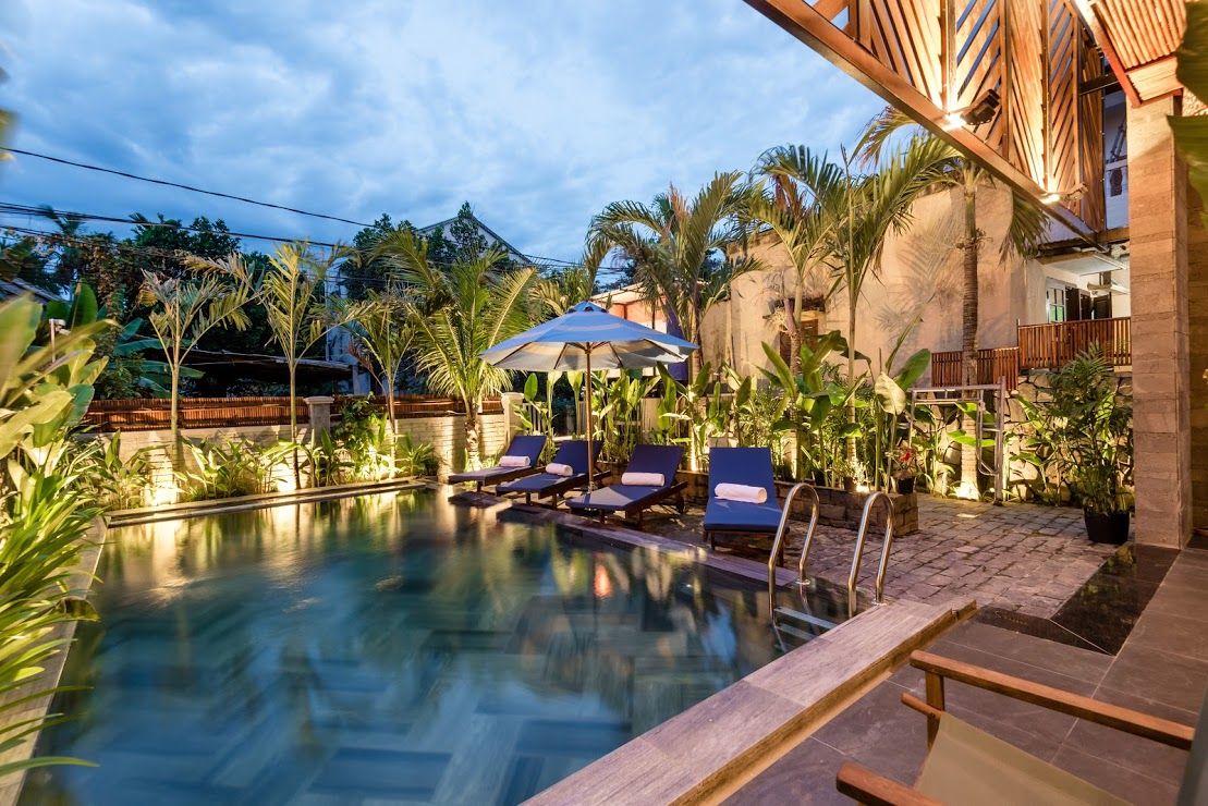 Tropical Home Villa room interior in Hoi An Old Town
