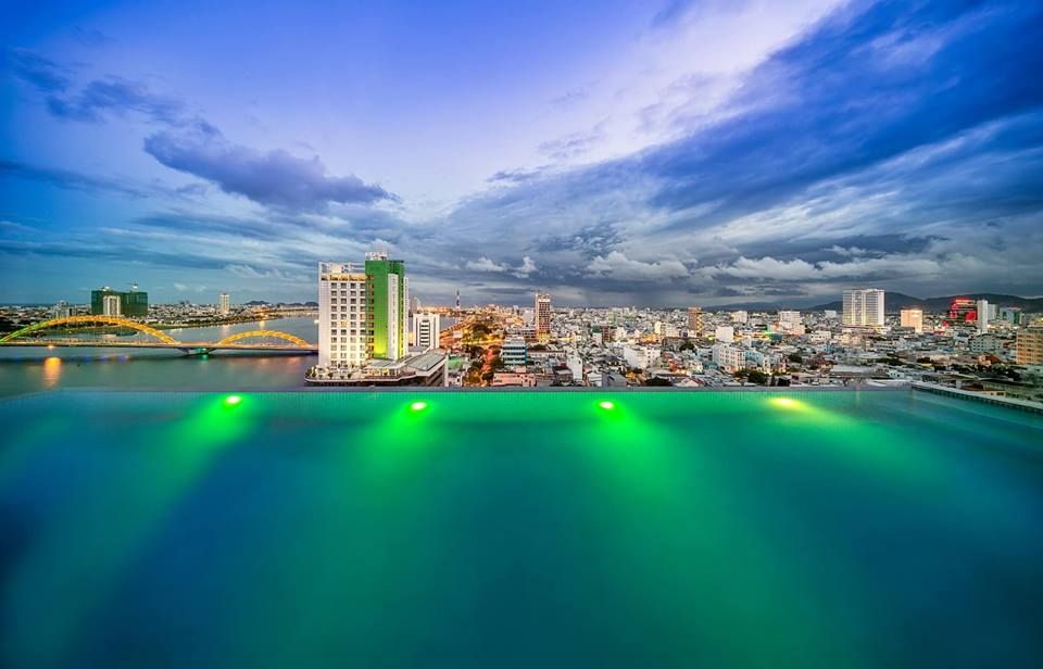 Val Soleil Hotel exterior in Da Nang City Centre